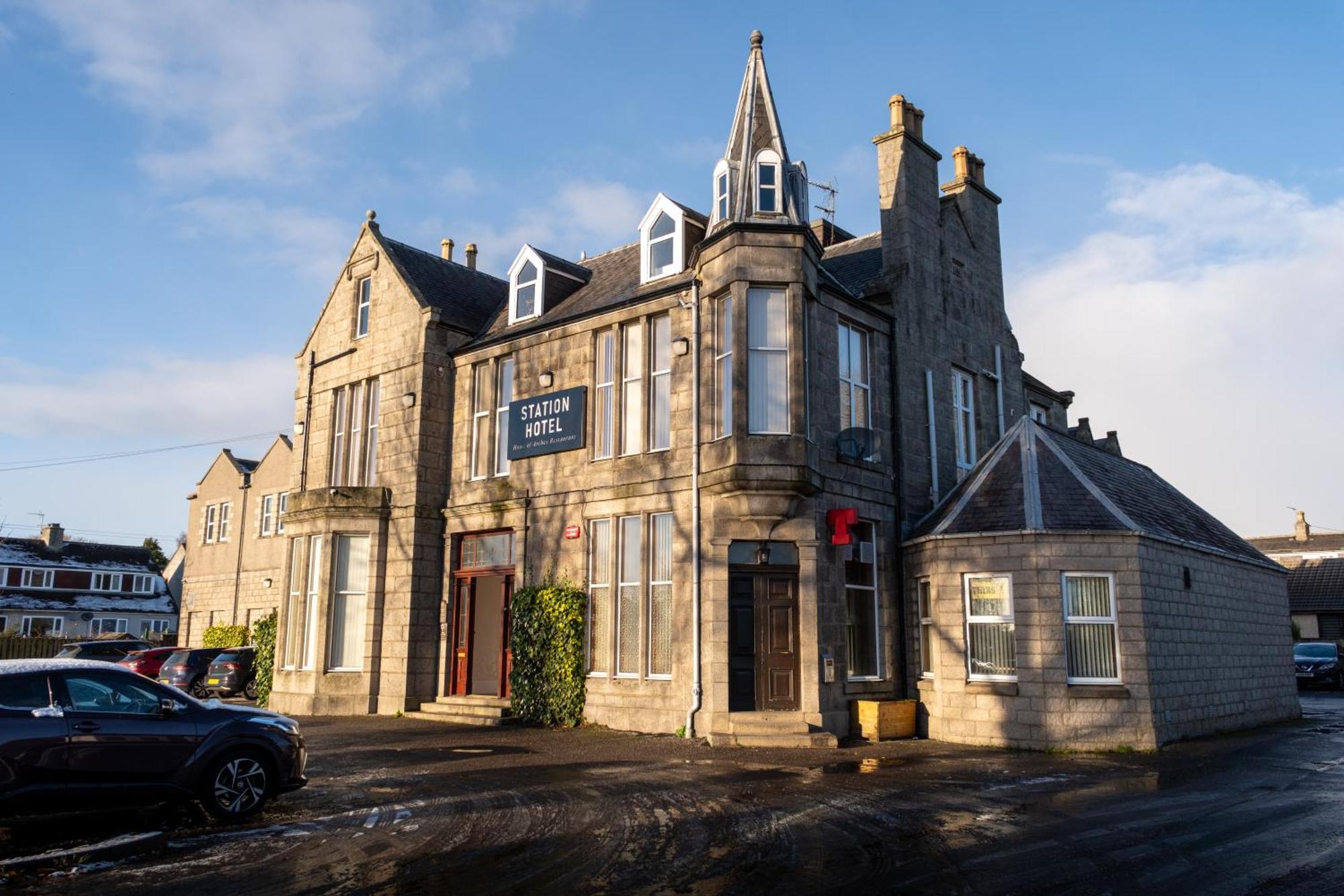 Station Hotel Ellon Exterior foto